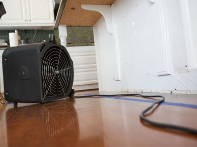 Professional burst pipe basement drying services in St. Albert
